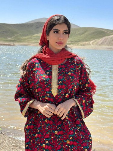 پیراهن گل دار